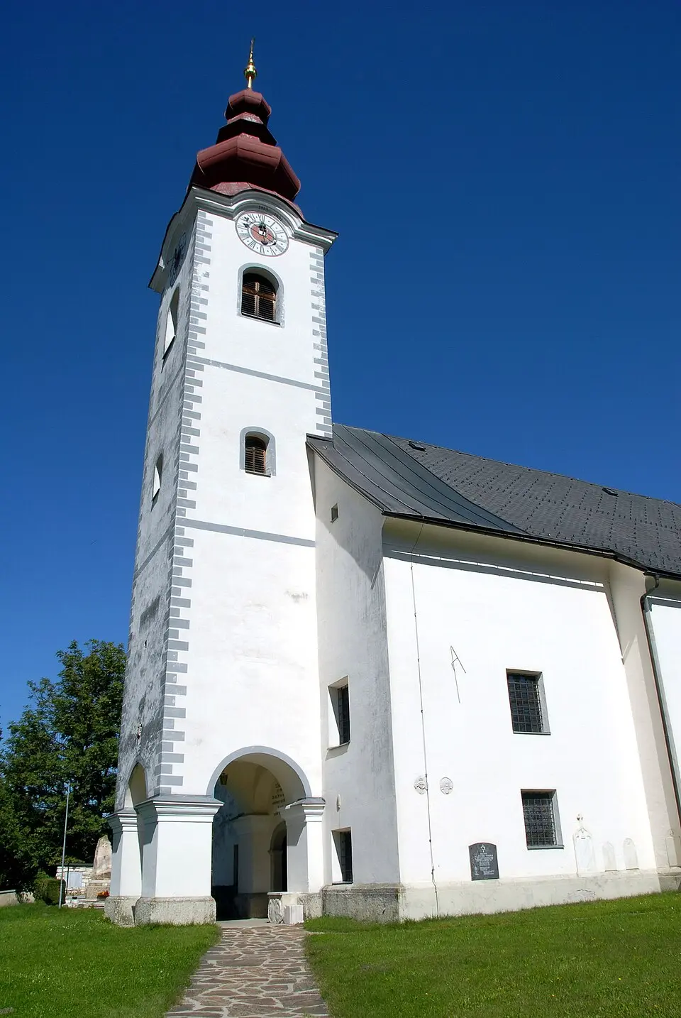 Image: Johann Jaritz · CC BY-SA 3.0 Pfarrkirche Kappel an der Drau