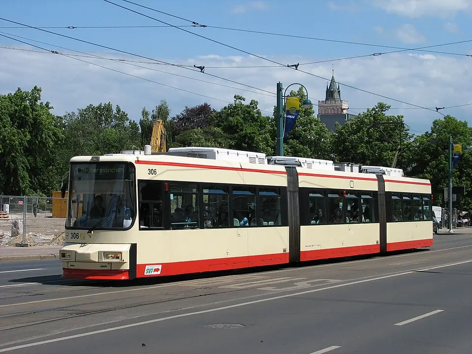 Feltöltötte: Tram-Freak · CC BY-SA 3.0 Strassenbahn Frankfurt (Oder)