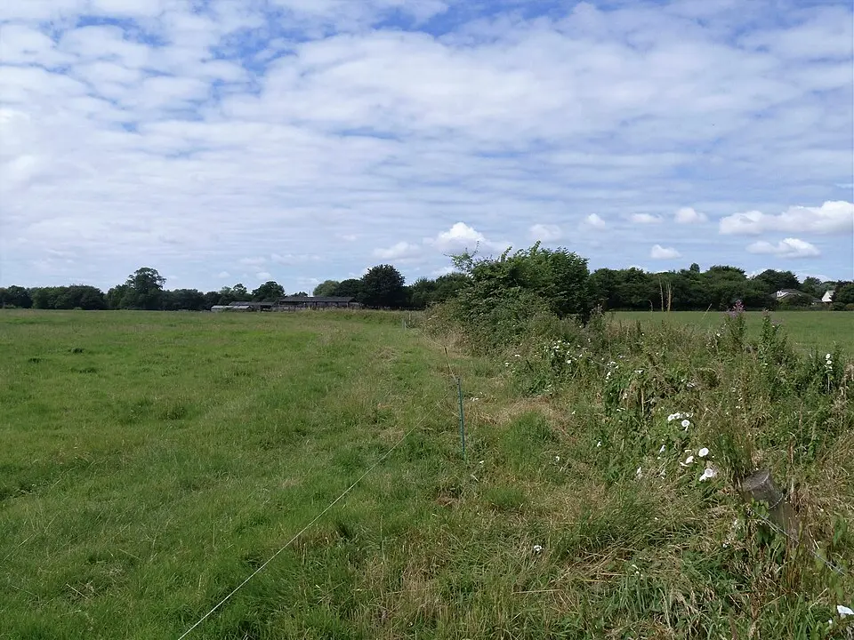 Deserted medieval village E of Manor Farm