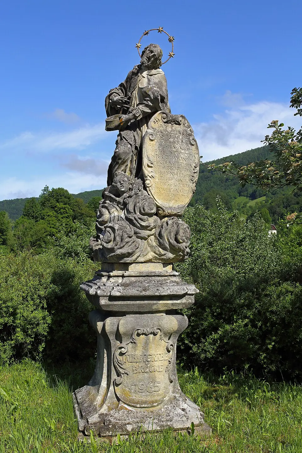 Figur hl. Johannes Nepomuk