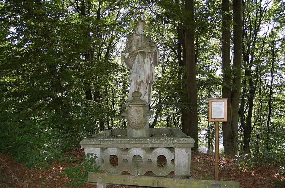 Figurenbildstock hl. Johannes Nepomuk