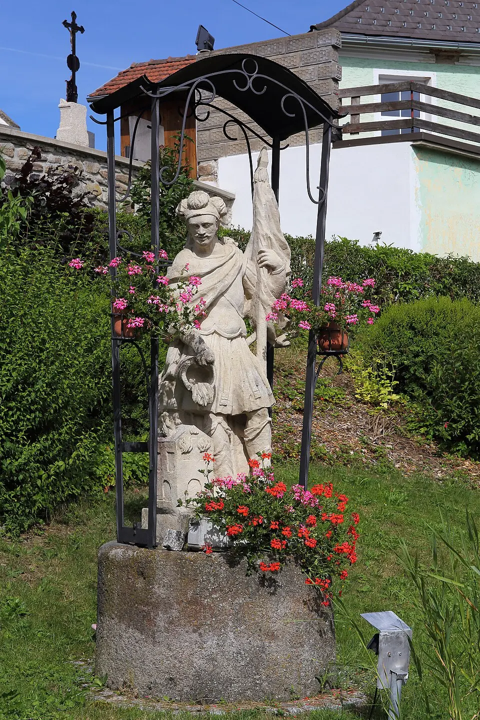 Figurenbildstock hl. Florian