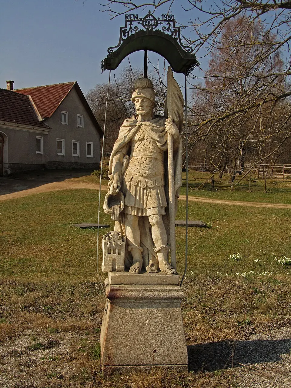 Figurenbildstock hl. Florian