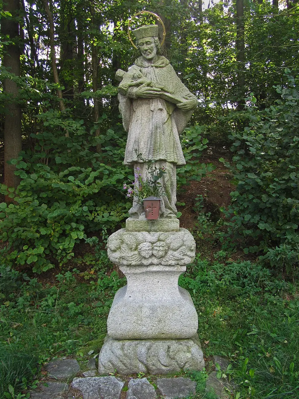 Figurenbildstock hl. Johannes Nepomuk