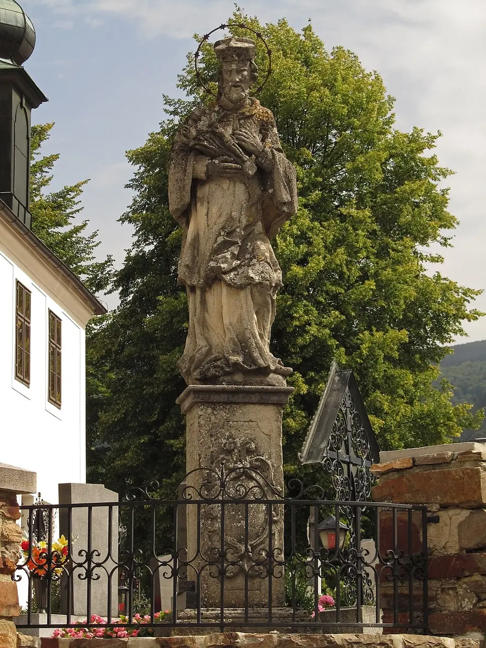 Image: Duke of W4 · CC BY-SA 3.0 AT Figurenbildstock hl. Johannes Nepomuk