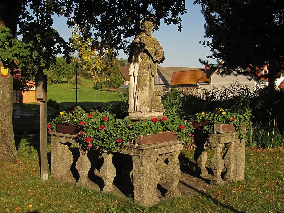 Figurenbildstock hl. Johannes Nepomuk