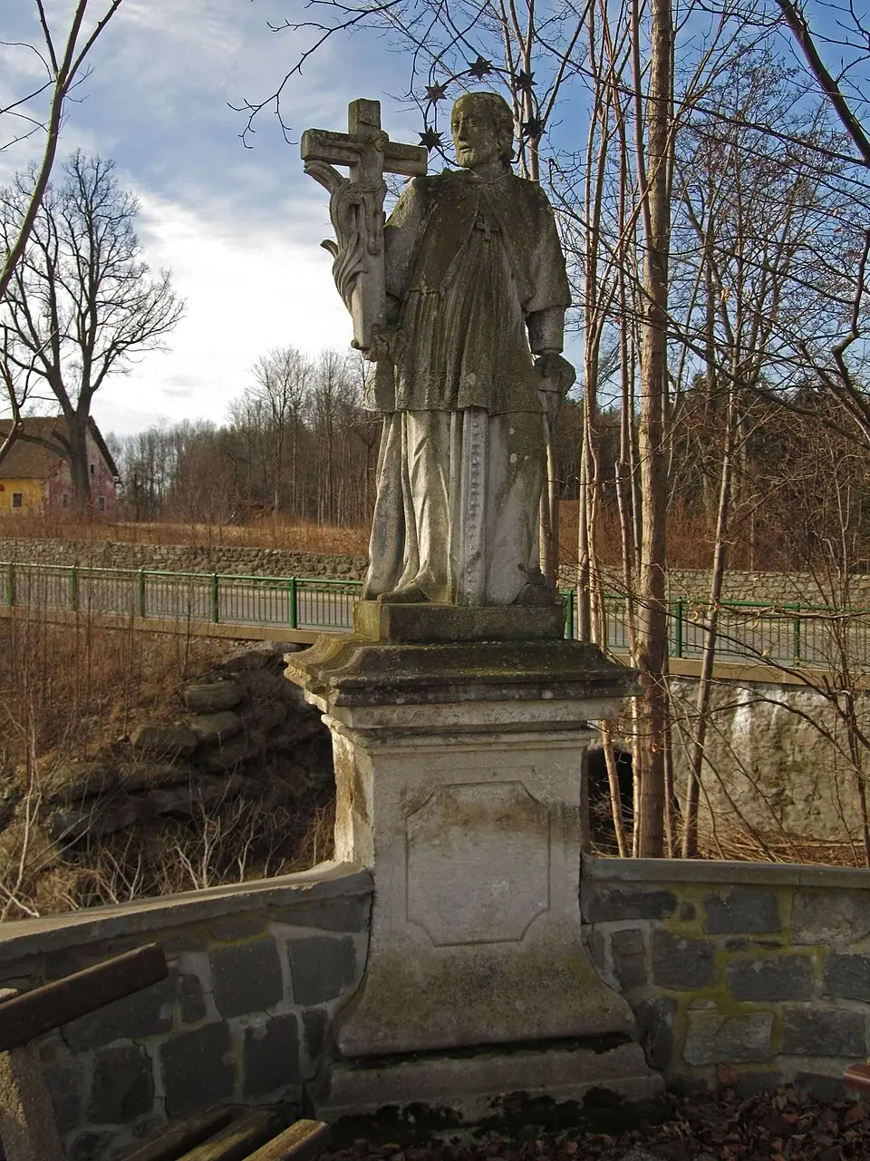 Figurenbildstock hl. Johannes Nepomuk