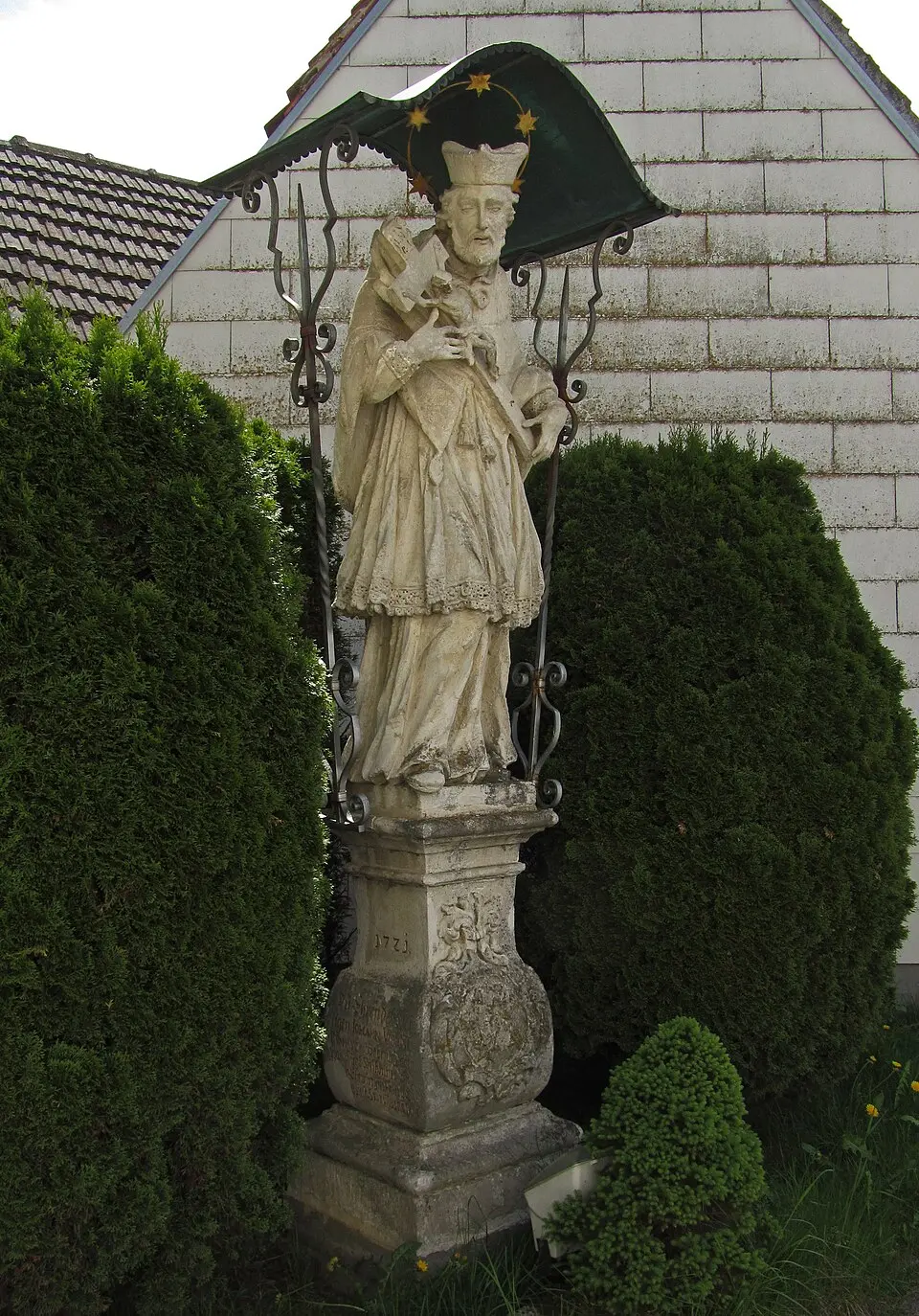 Figurenbildstock hl. Johannes Nepomuk