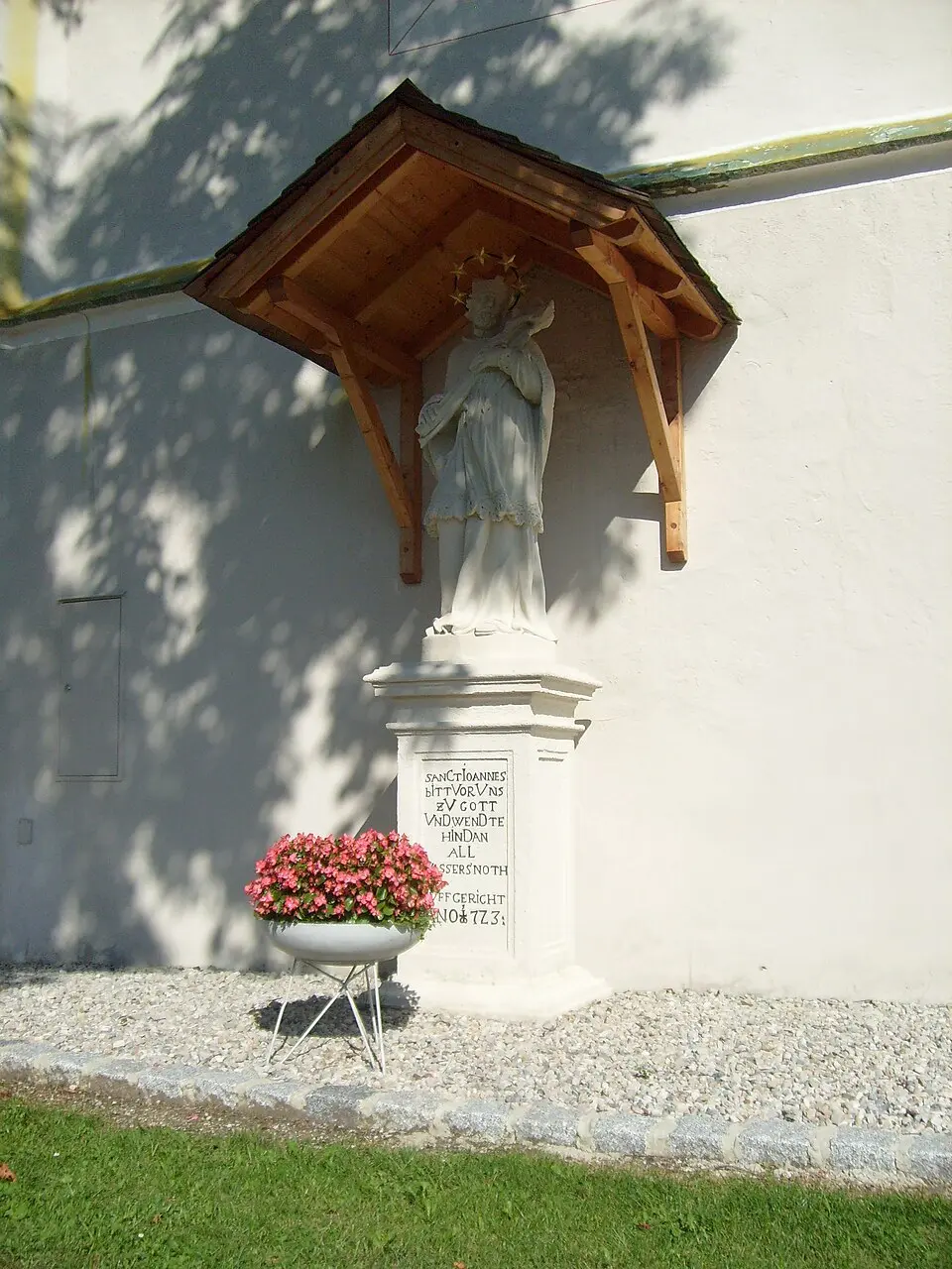 Image: Hundsstern (talk) · CC BY-SA 3.0 AT Figurenbildstock hl. Johannes Nepomuk