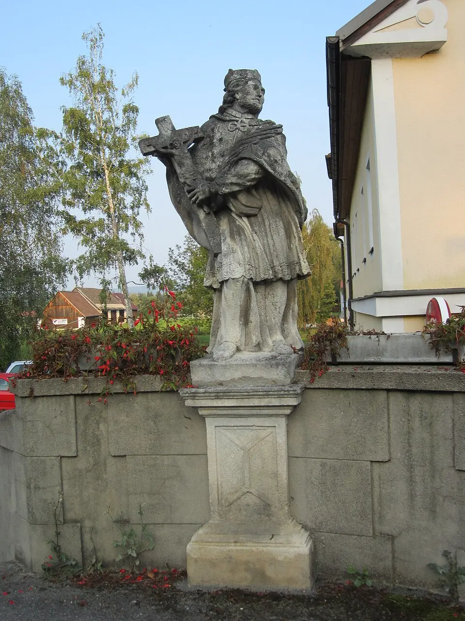 Slika: Kwerdenker · CC BY-SA 3.0 Figurenbildstock hl. Johannes Nepomuk