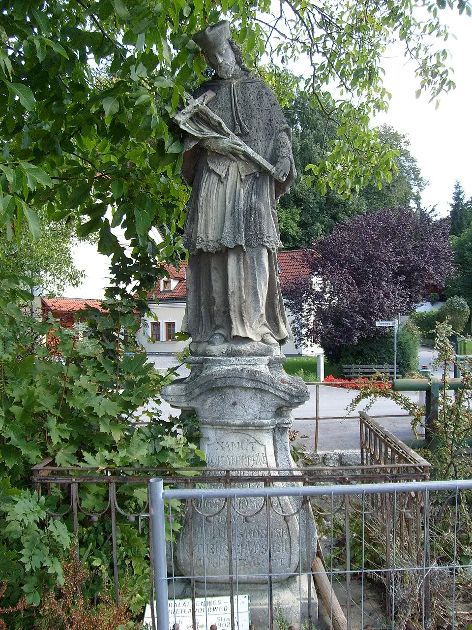 Figurenbildstock hl. Johannes Nepomuk