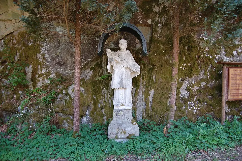 Figurenbildstock hl. Johannes Nepomuk