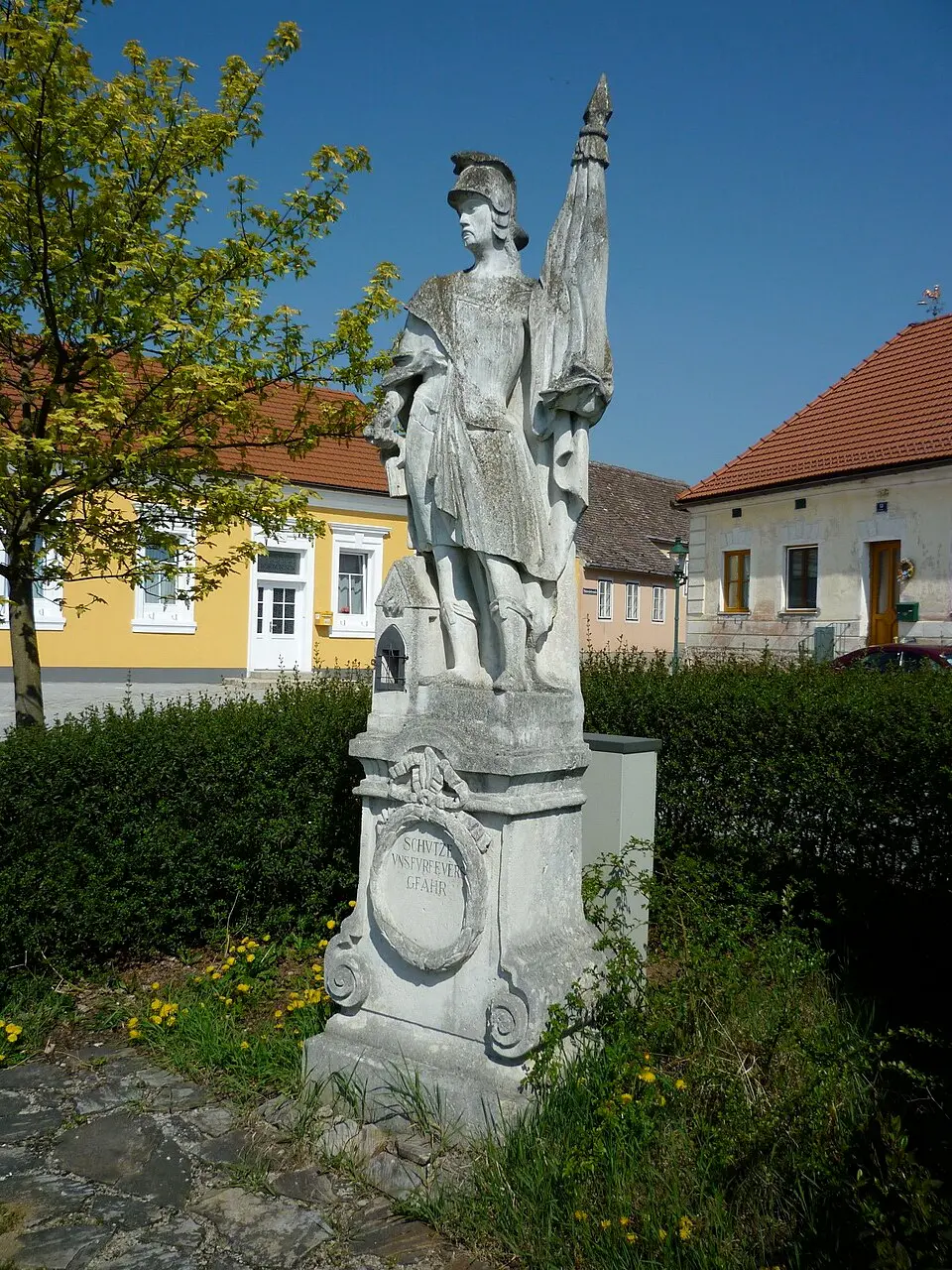 Figurenbildstock Hl. Florian