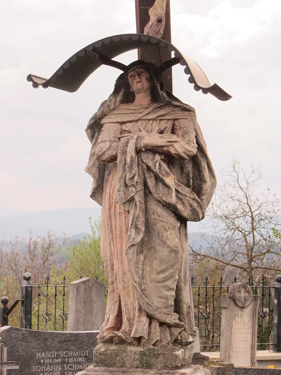 Figurenbildstock Schmerzhafte Maria