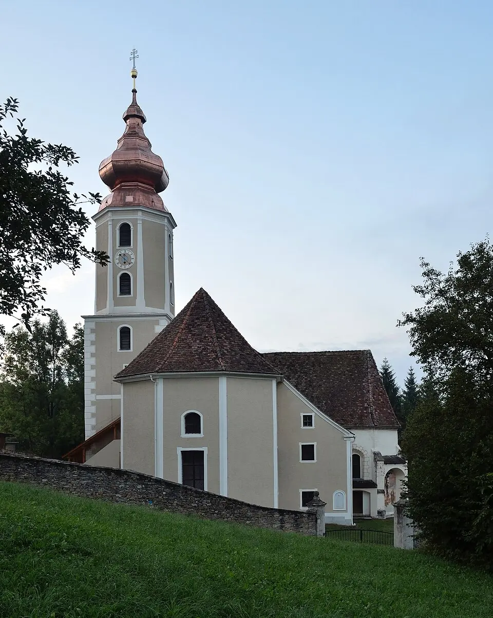 Kath. Filialkirche St. Georgen am Gasenbach und ehem. Friedhof