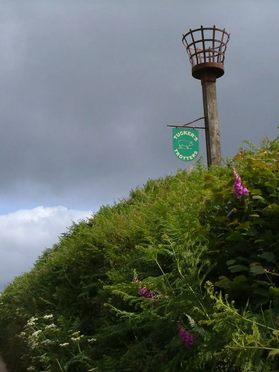 Beacon mound at Fire Beacon Hill, 250m north west of Bosomzeal