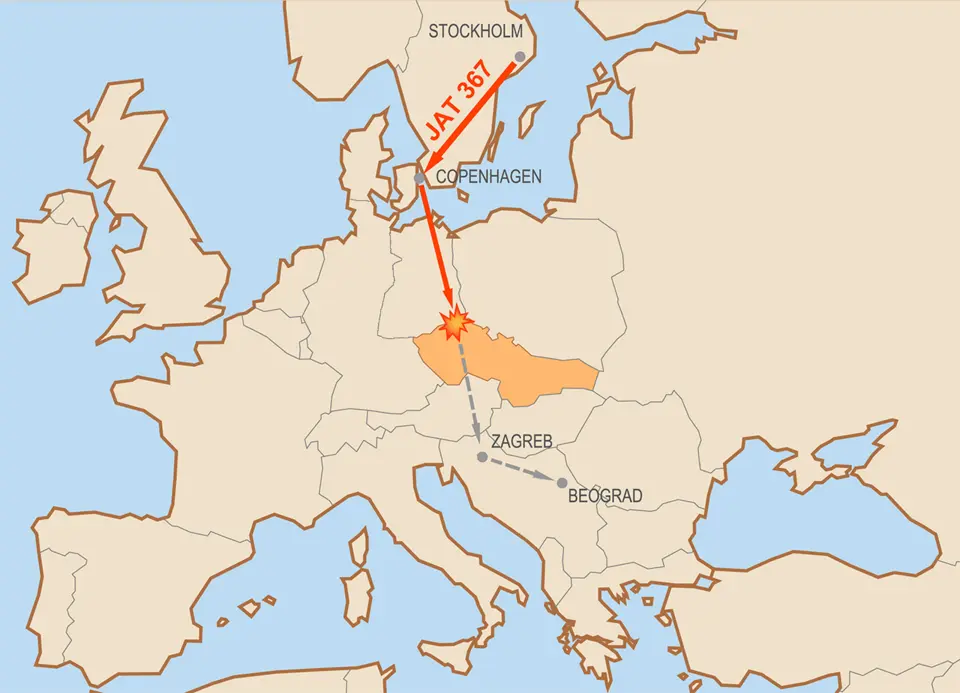 Jugoslovenski-Aerotransport-Flug 367