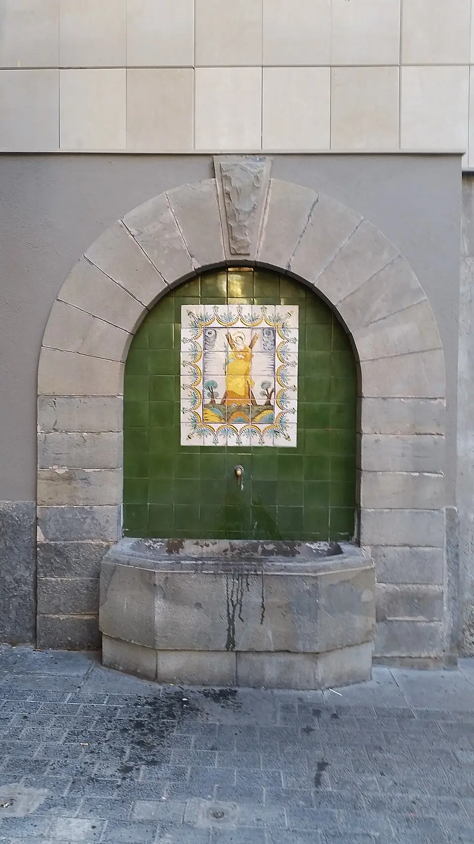 fontaine de l'hôpital