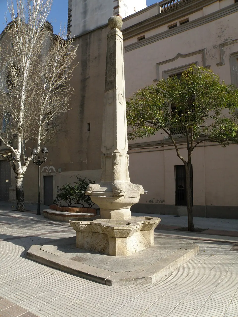 Font de la plaça del Carme