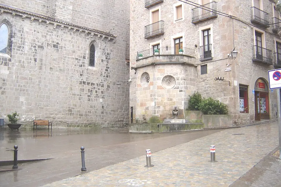 font de la plaça de la Catedral