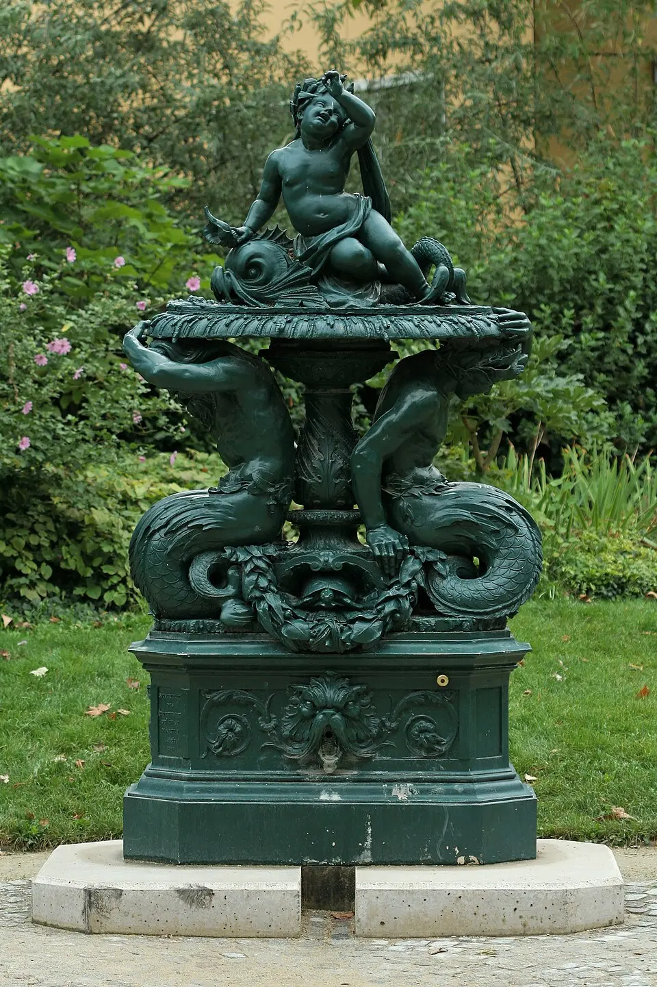fontaine du jardin Villemin