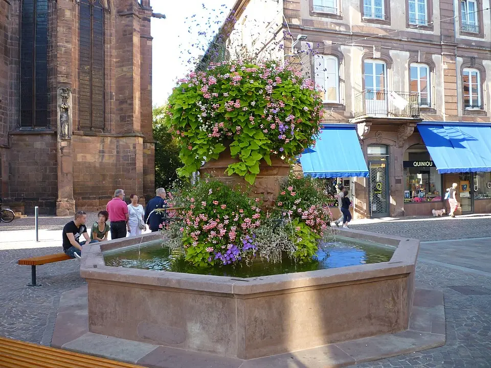 fontaine place Saint-Georges à Haguenau