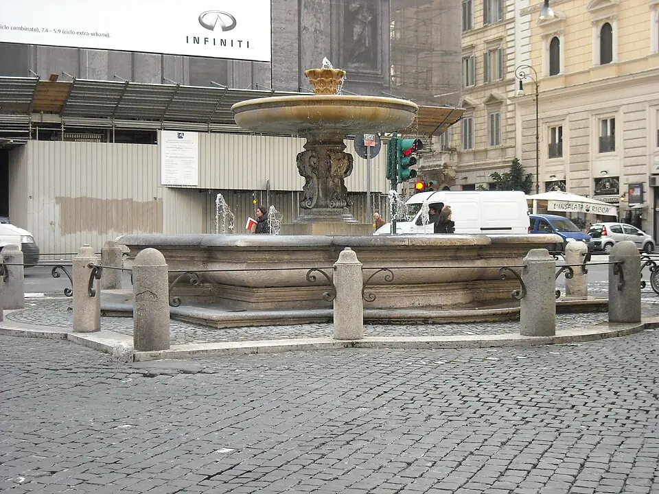 fontaine de la place Sant'Andrea della Valle