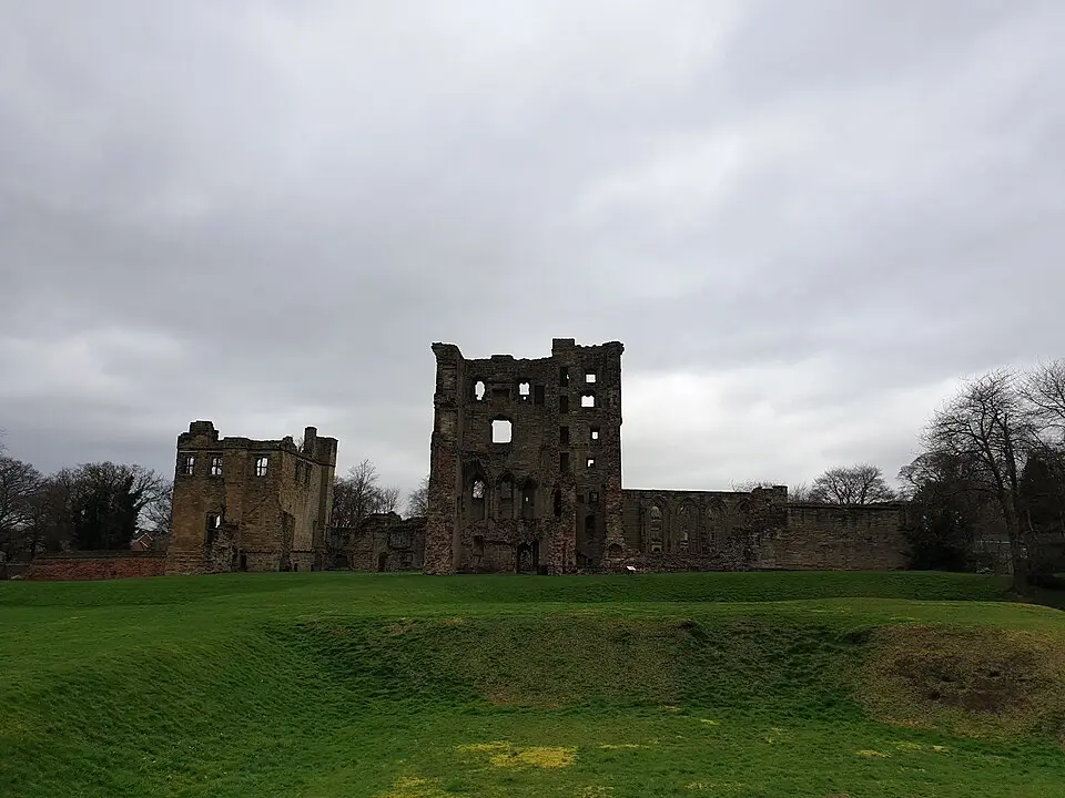 Ashby Castle and associated formal garden